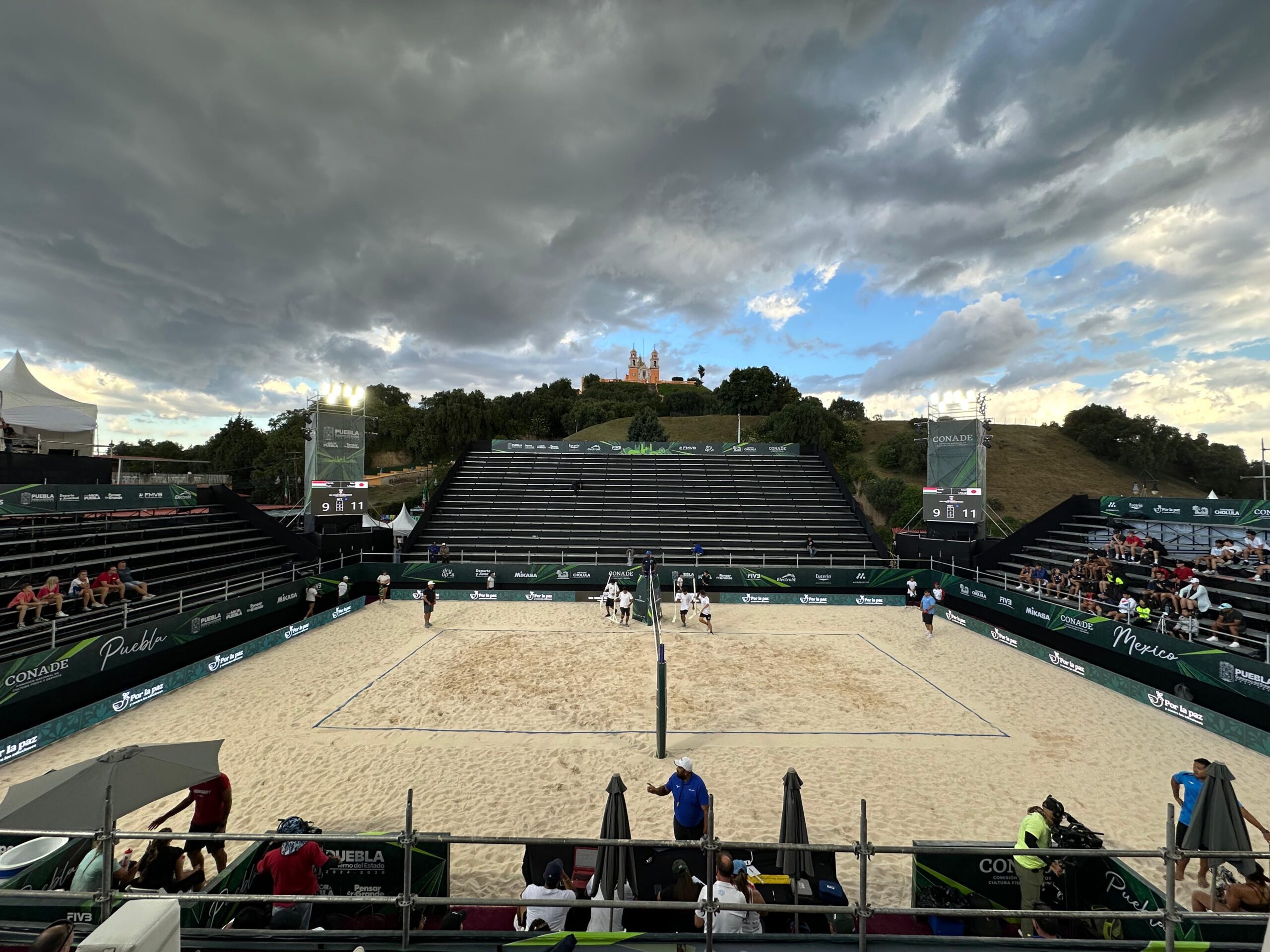 Todo listo para el Mundial de Voleibol de Playa Sub-21 en Cholula