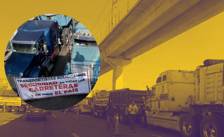 Agricultores y transportistas bloquearon los principales accesos a la Ciudad de México. Exigen mayor seguridad y mejores condiciones laborales.