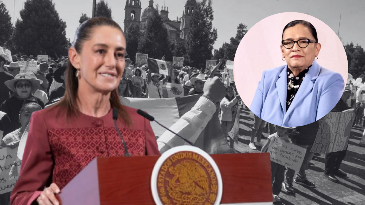 Claudia Sheimbaum aclaró las declaraciones de la titular de gobernación: «Nosotros no perseguimos a nadie por manifestarse”.