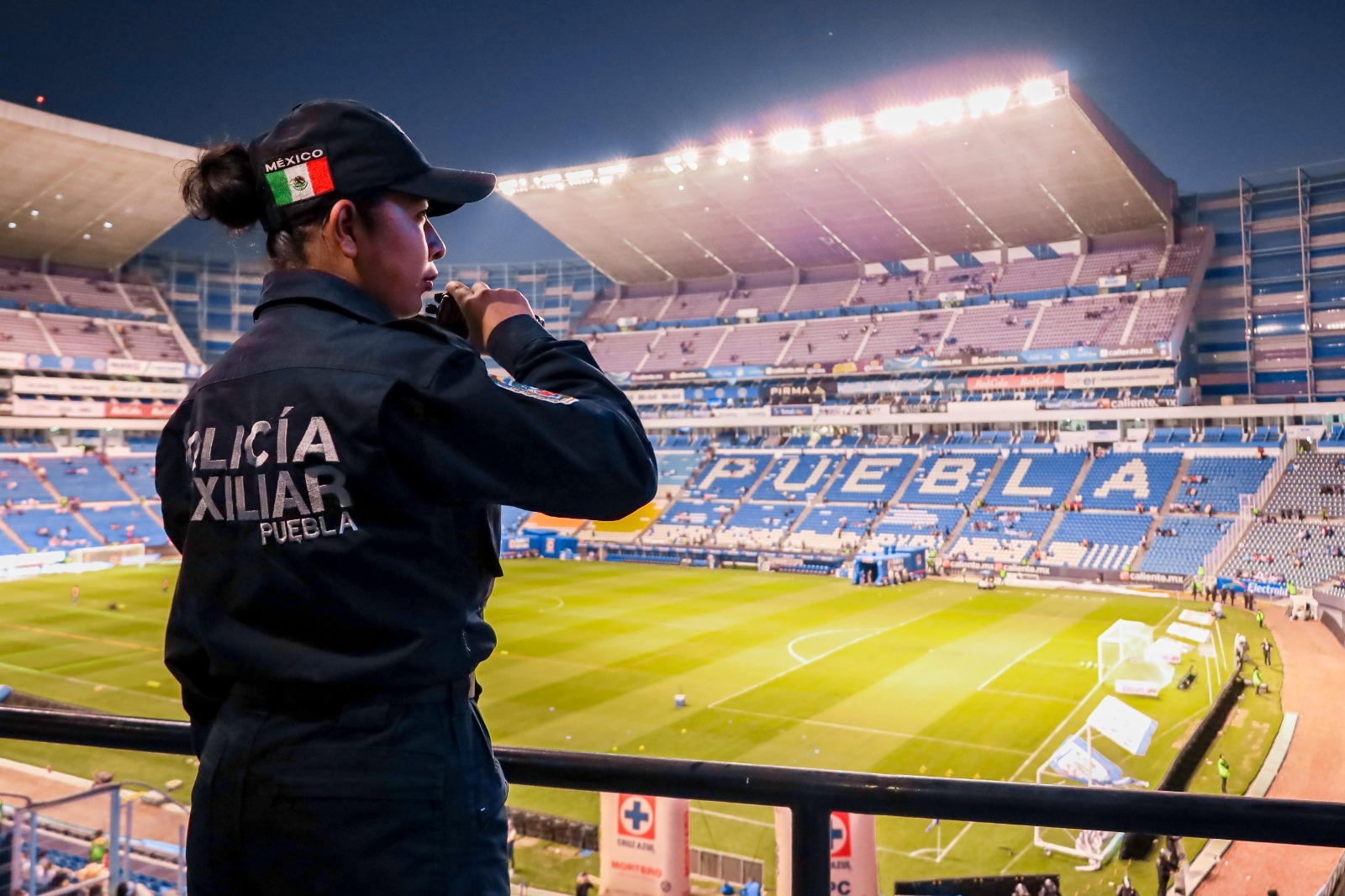 Policía Auxiliar mantendrá presencia operativa en partido Cruz Azul vs Pumas