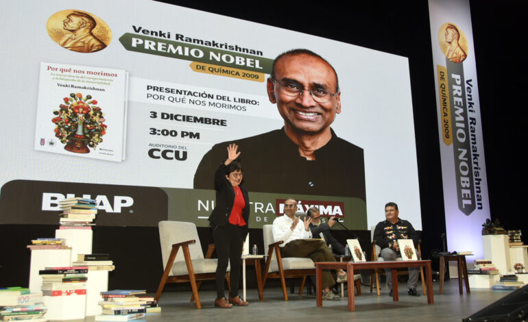 “Nadie piensa primero en ganar un premio Nobel; se trata de disfrutar el viaje: Venki Ramakrishnan.
