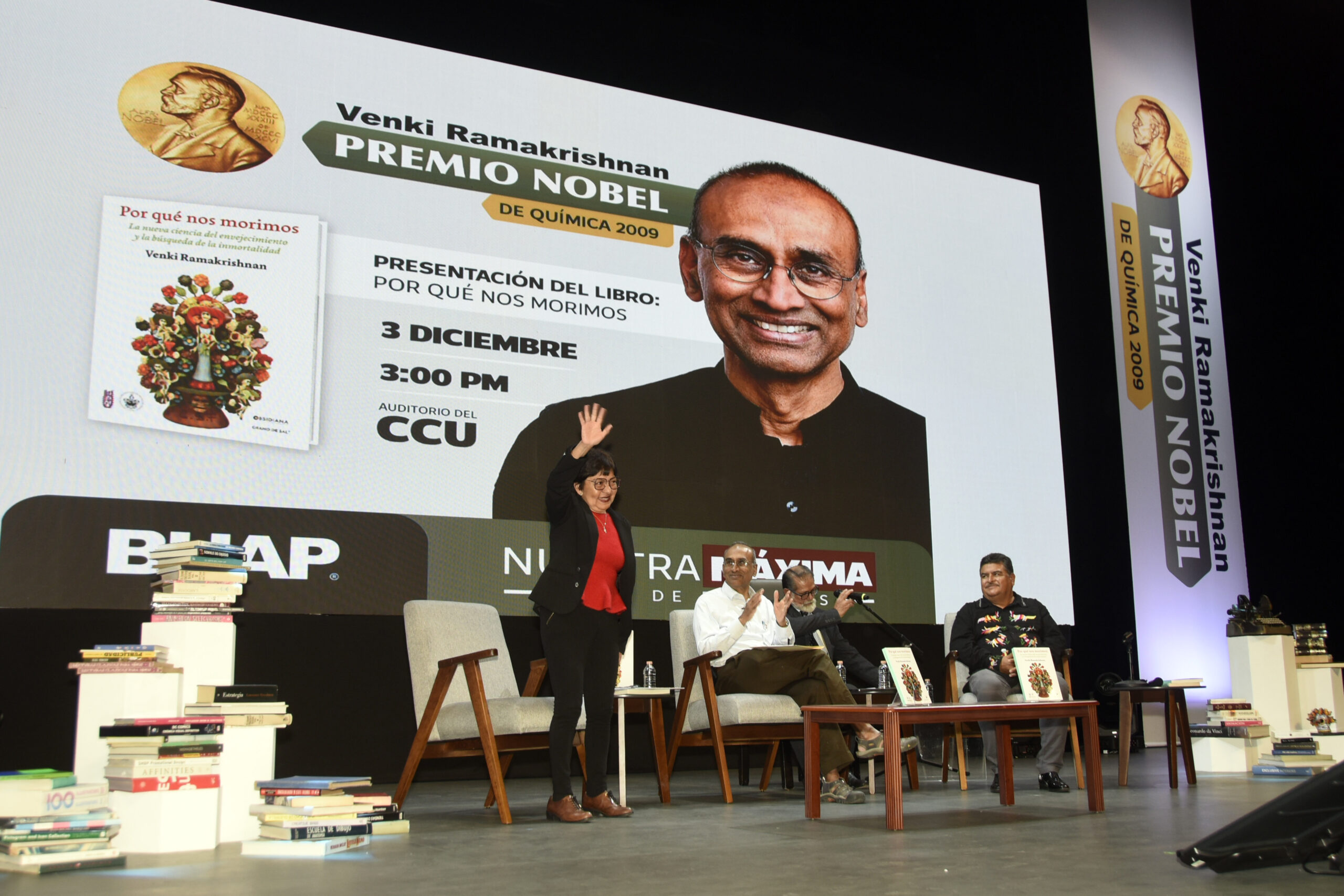 “Nadie piensa primero en ganar un premio Nobel; se trata de disfrutar el viaje: Venki Ramakrishnan.
