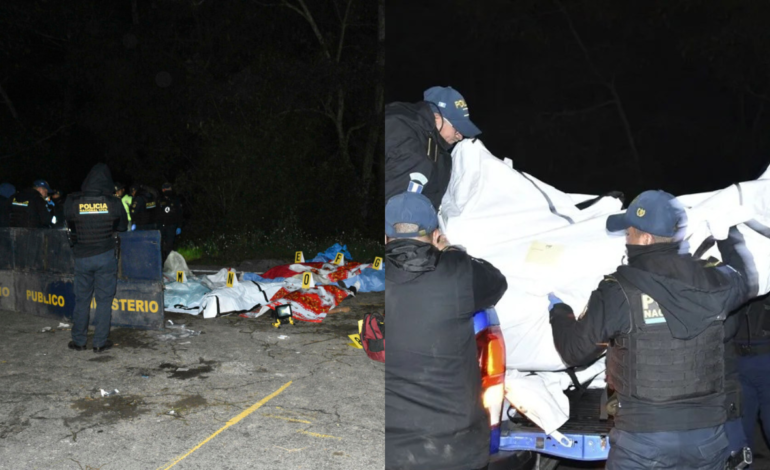 Fatal accidente de autobús en Guatemala deja al menos 15 muertos y 19 heridos