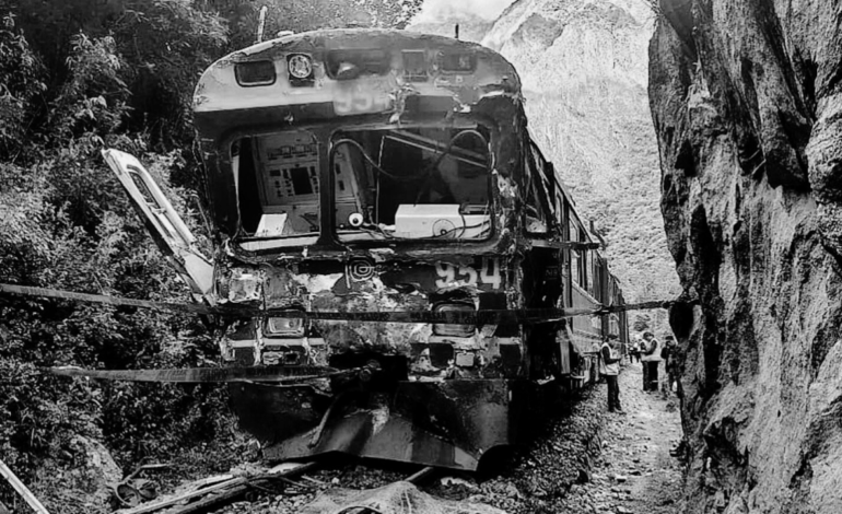 Una colisión de trenes en Perú deja a una persona fallecida y múltiples heridos
