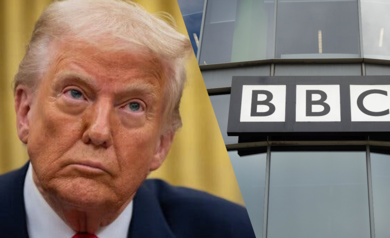 Donald Trump demanda a la BBC por difamación y reclama hasta 5.000 millones de dólares