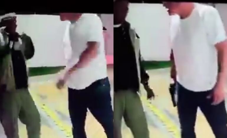 En San Luis Potosí, un hombre amenazó y agredió al guardia de un fraccionamiento