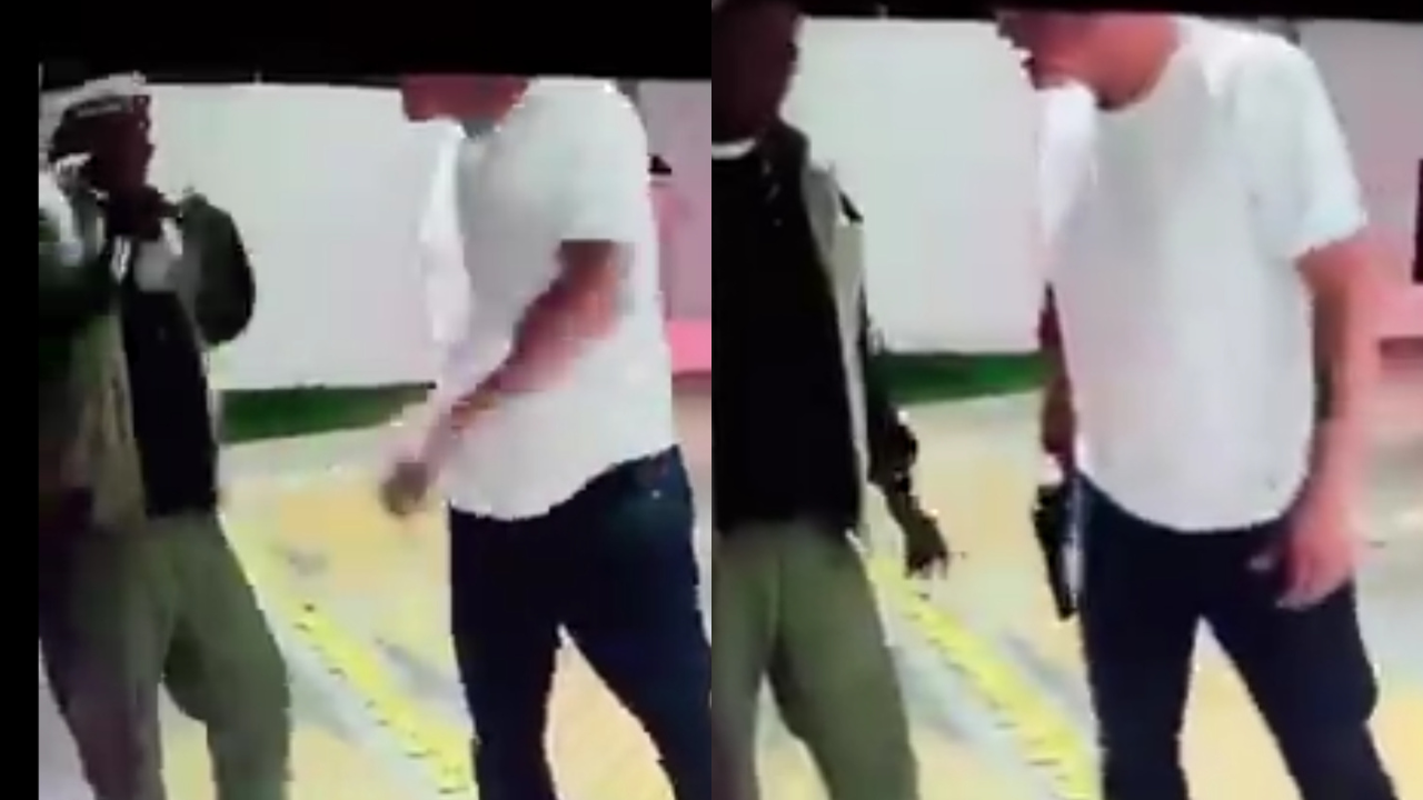 En San Luis Potosí, un hombre amenazó y agredió al guardia de un fraccionamiento