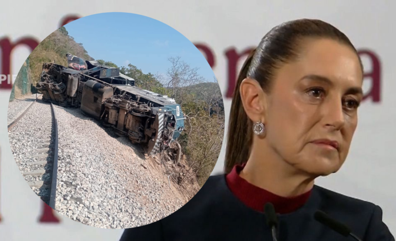 Claudia Sheinbaum viajará a Oaxaca para atender a las familias afectadas por el descarrilamiento del Tren interoceánico