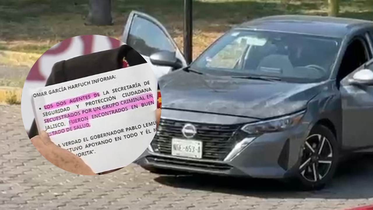 Hallan con vida a dos agentes de la SSPC secuestrados en Jalisco.