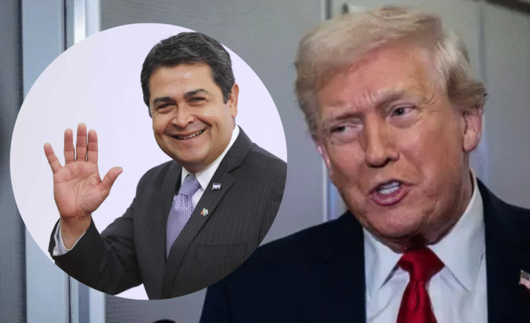 Juan Orlando Hernández, expresidente de Honduras queda en libertad tras recibir indulto del presidente Donald Trump.