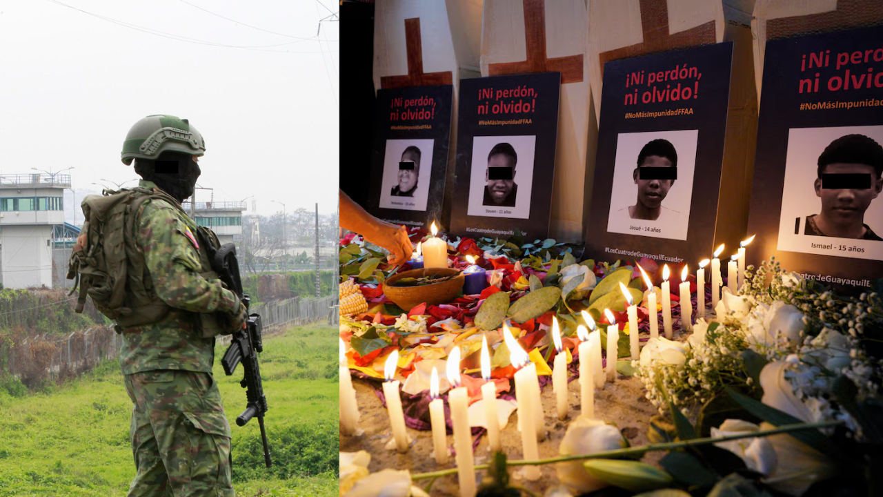 11 militares ecuatorianos fueron condenados a 34 años de prisión por la desaparición forzada de cuatro niños
