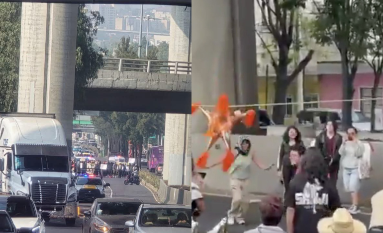 Vecinos de Tlalpan bloquean la México–Cuernavaca; protestan por el uso indebido de pozos y la gentrificación