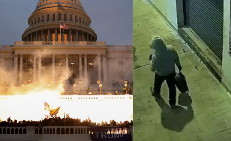 Detienen en Virginia al presunto responsable de colocar bombas caseras durante el asalto al Capitolio de 2021.