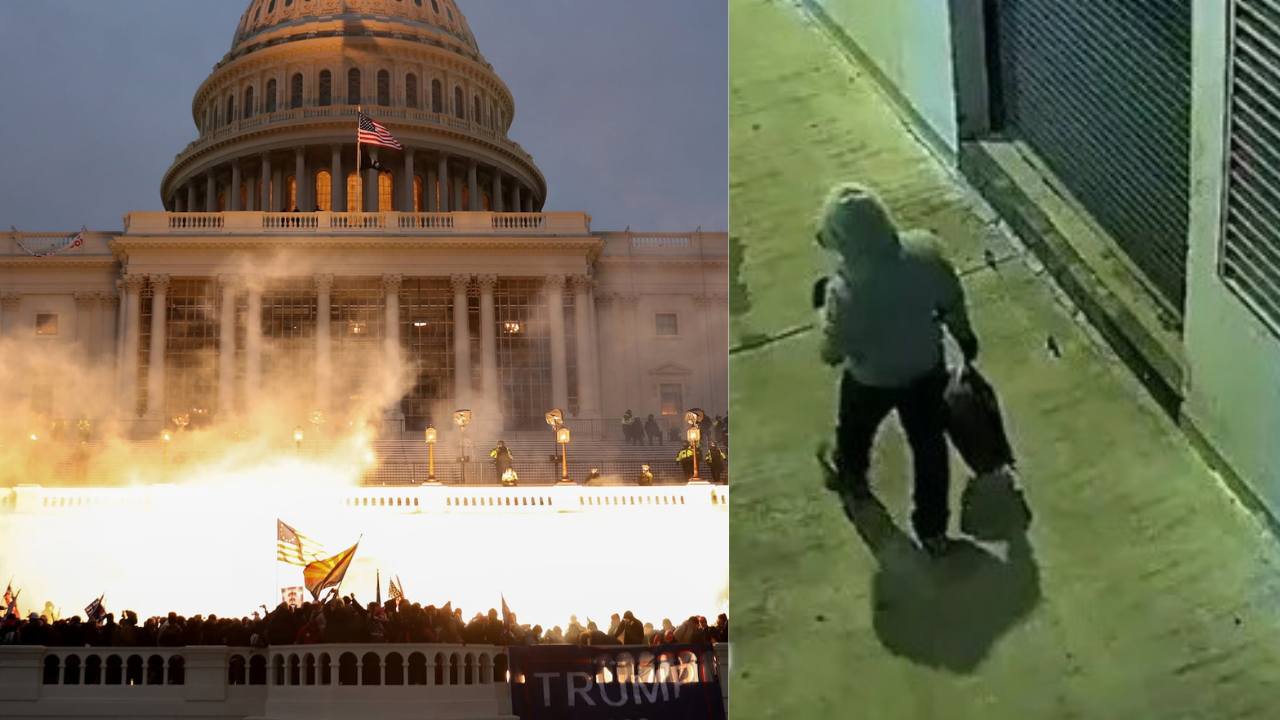 Detienen en Virginia al presunto responsable de colocar bombas caseras durante el asalto al Capitolio de 2021.