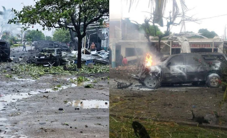 La Fiscalía de Michoacán confirma que el coche bomba de Coahuayana fue detonado a distancia; ya han identifican a presuntos responsables