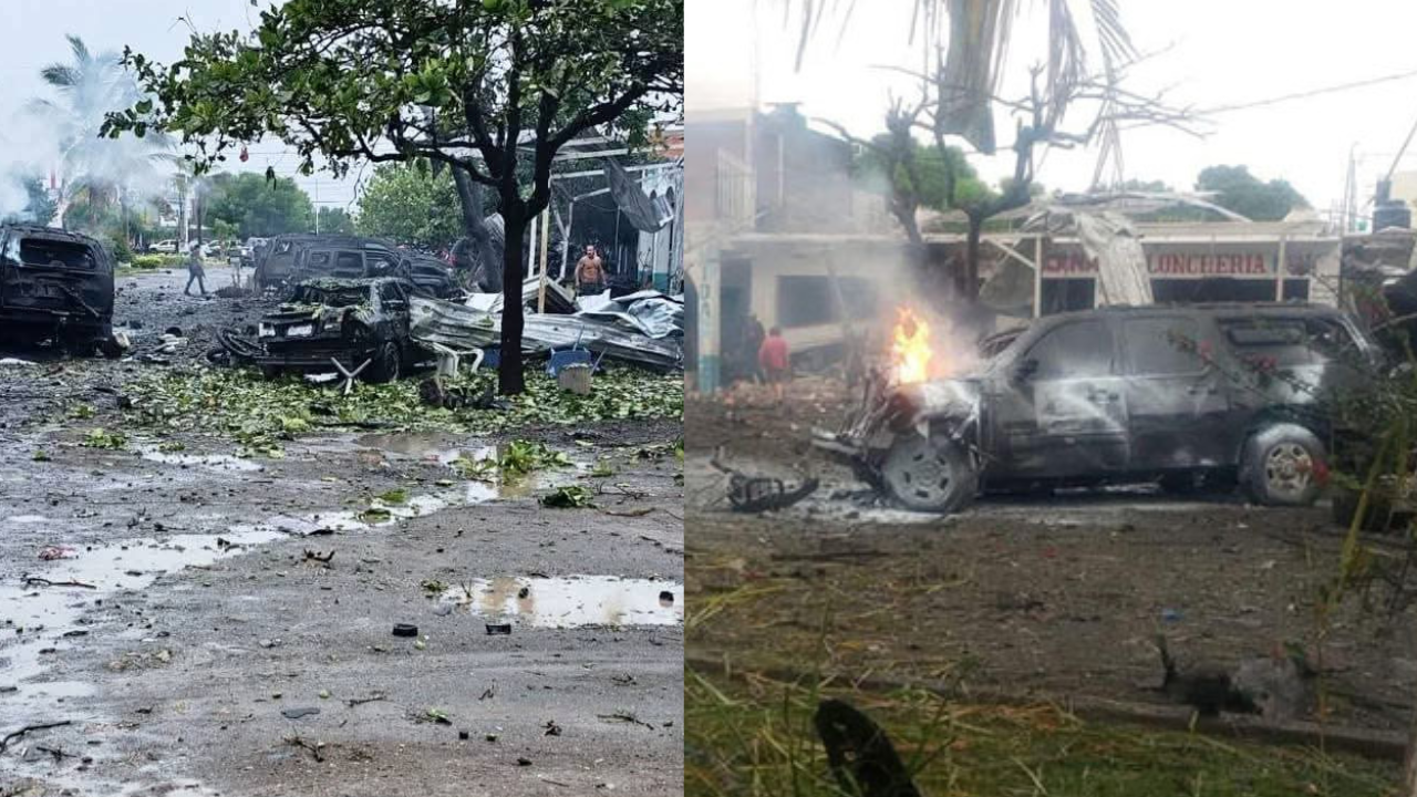 La Fiscalía de Michoacán confirma que el coche bomba de Coahuayana fue detonado a distancia; ya han identifican a presuntos responsables