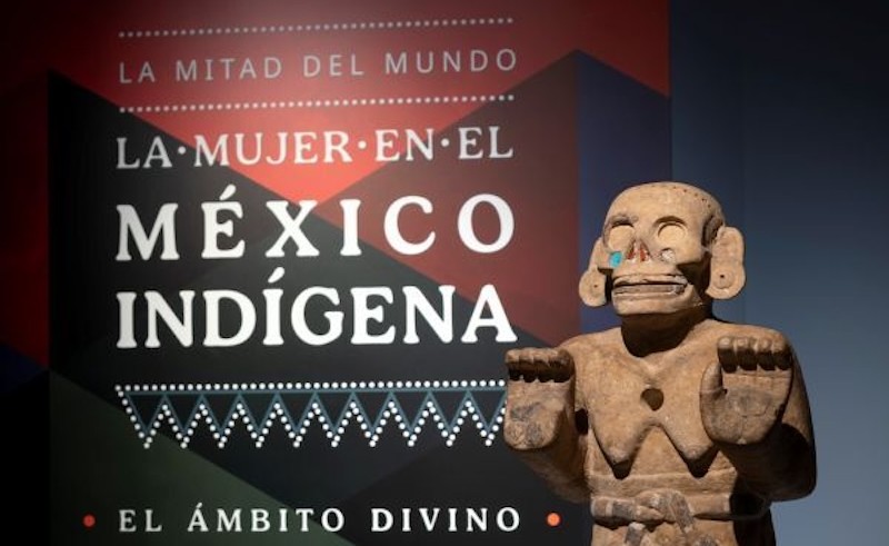 Citlalicue, la Señora de la Falda de Estrellas, protagonista de la exposición «La mitad del mundo»
