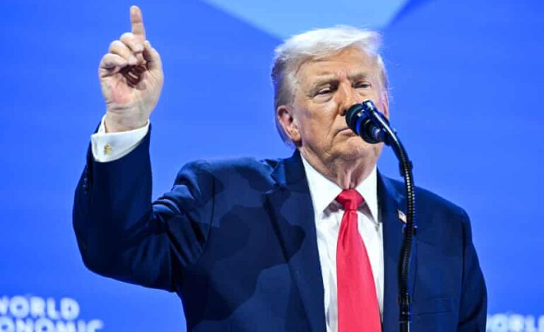 Donald Trump cancela la imposición de aranceles a Europa tras alcanzar un posible acuerdo sobre Groenlandia