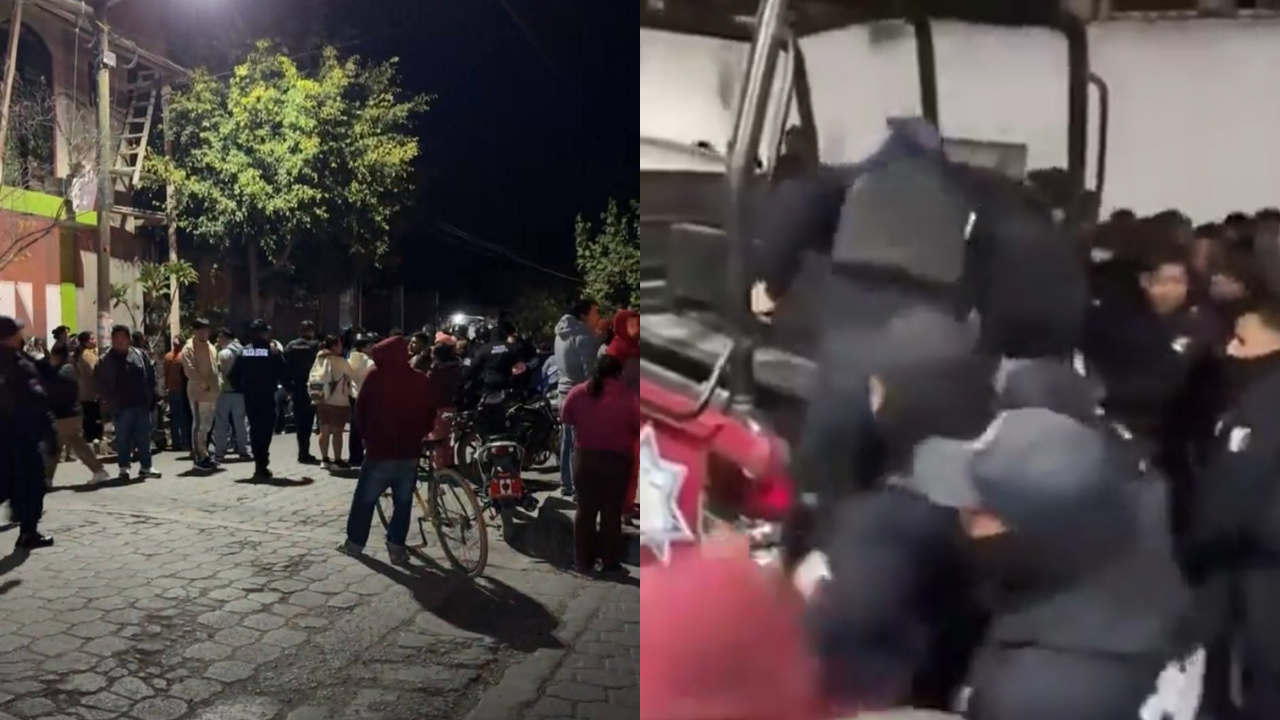Policias de Tehuacán detuvieron un intento de linchamiento en Santa María Coapan