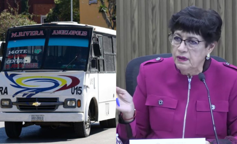 La titular de Movilidad y Transporte de Puebla dio a conocer las rutas de transporte público con más quejas en 2025