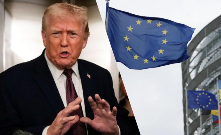 La Unión Europea reacciona a imposicion arancelaria de Donald Trump
