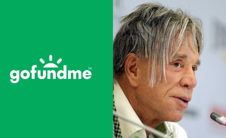 Mickey Rourke niega haber autorizado una campaña de GoFundMe tras ser desalojado de su hogar
