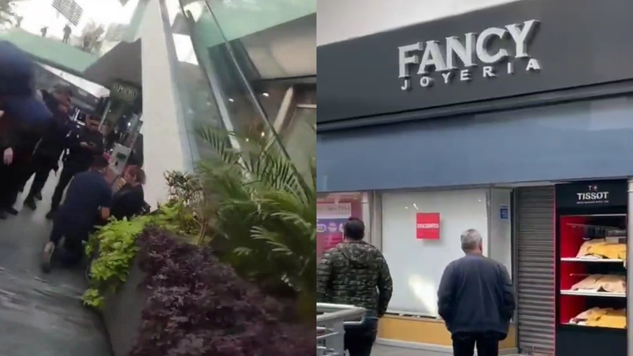 Sujetos armados atracaron una joyería en la Plaza Comercial el Triángulo de las Ánimas