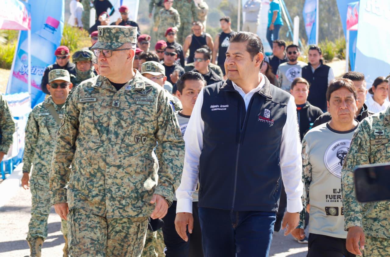 Con un gobierno de territorio, Armenta Mier refrenda trabajo coordinado con Fuerzas Armadas