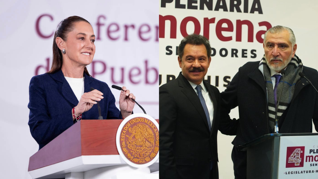 Sheinbaum reafirma que la salida de Adán Augusto de la coordinación de Morena fue voluntaria