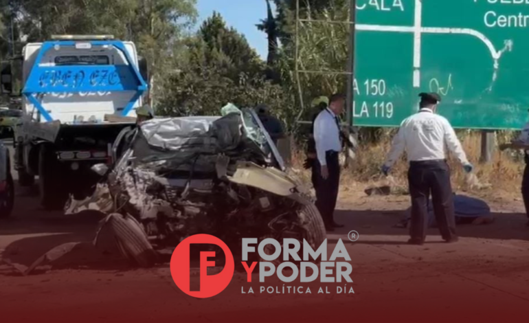 Conductor pierde la vida en fatal accidente en la autopista México-Puebla