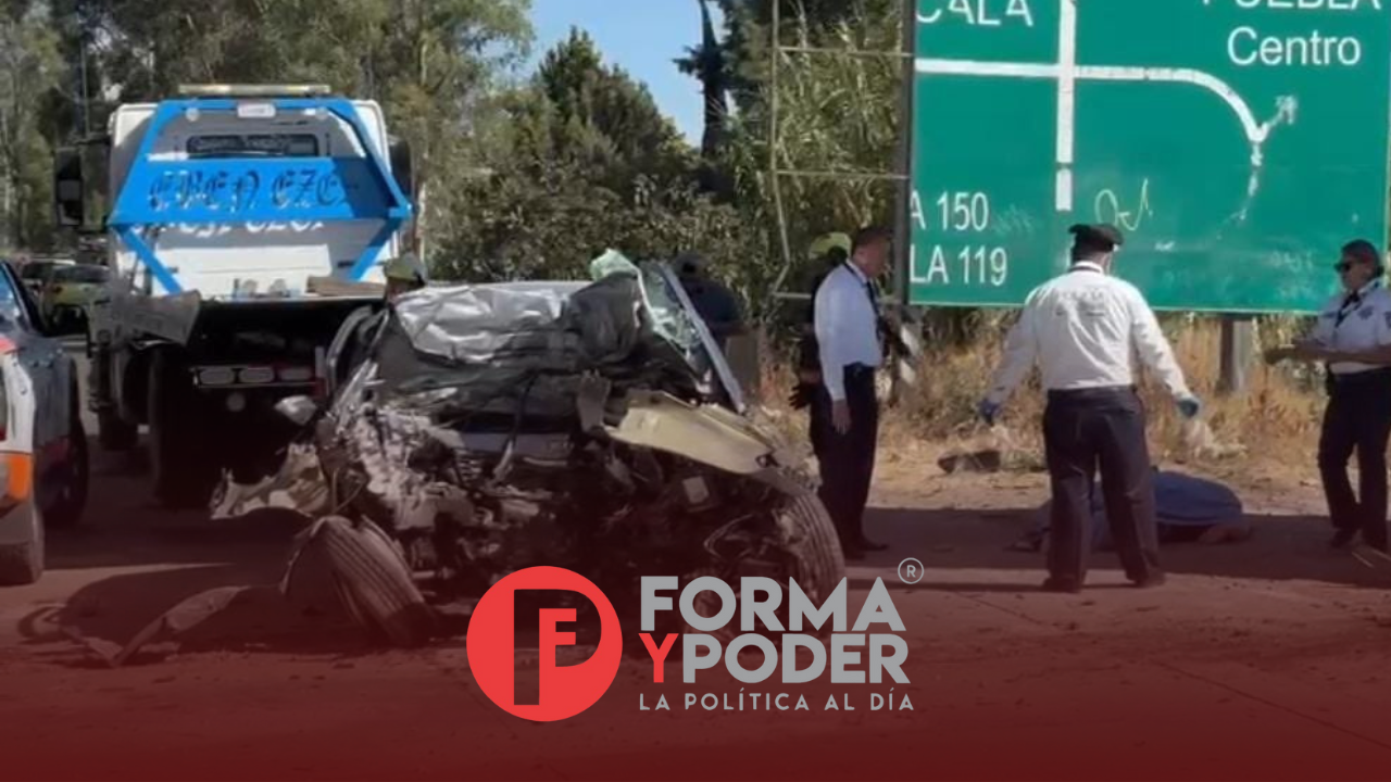 Una persona pierde la vida en accidente en la autopista México-Puebla