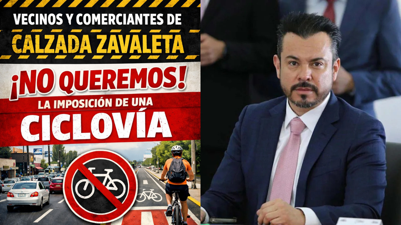 García Parra defiende la instalación de la ciclovía en Zavaleta tras protesta de vecinos y comerciantes