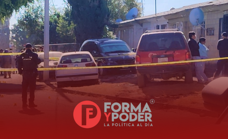 Durante la madrugada se registró una balacera y una camioneta en llamas en Geovillas del Sur, en Puebla.