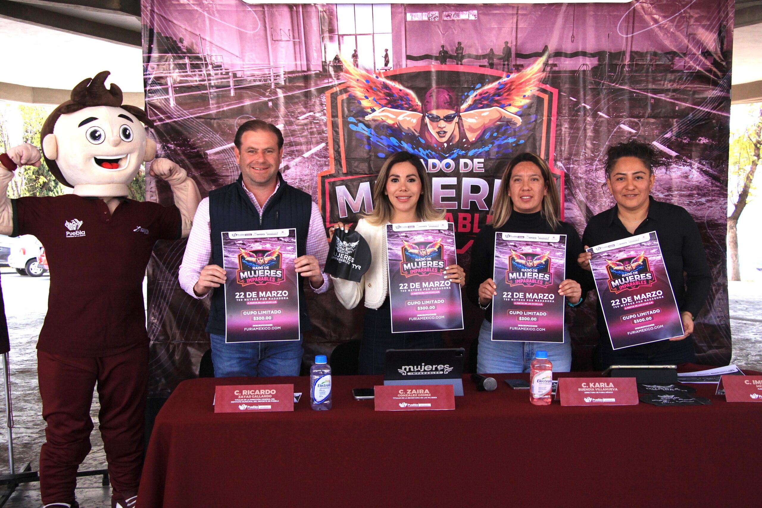 Anuncia Gobierno de Pepe Chedraui “Nado de Mujeres Imparables”