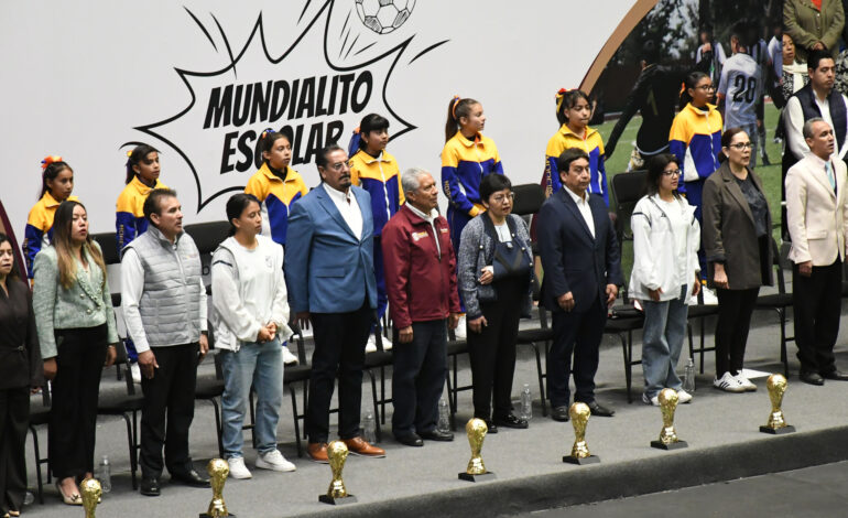 Inauguran en la BUAP el Mundialito Escolar 2026