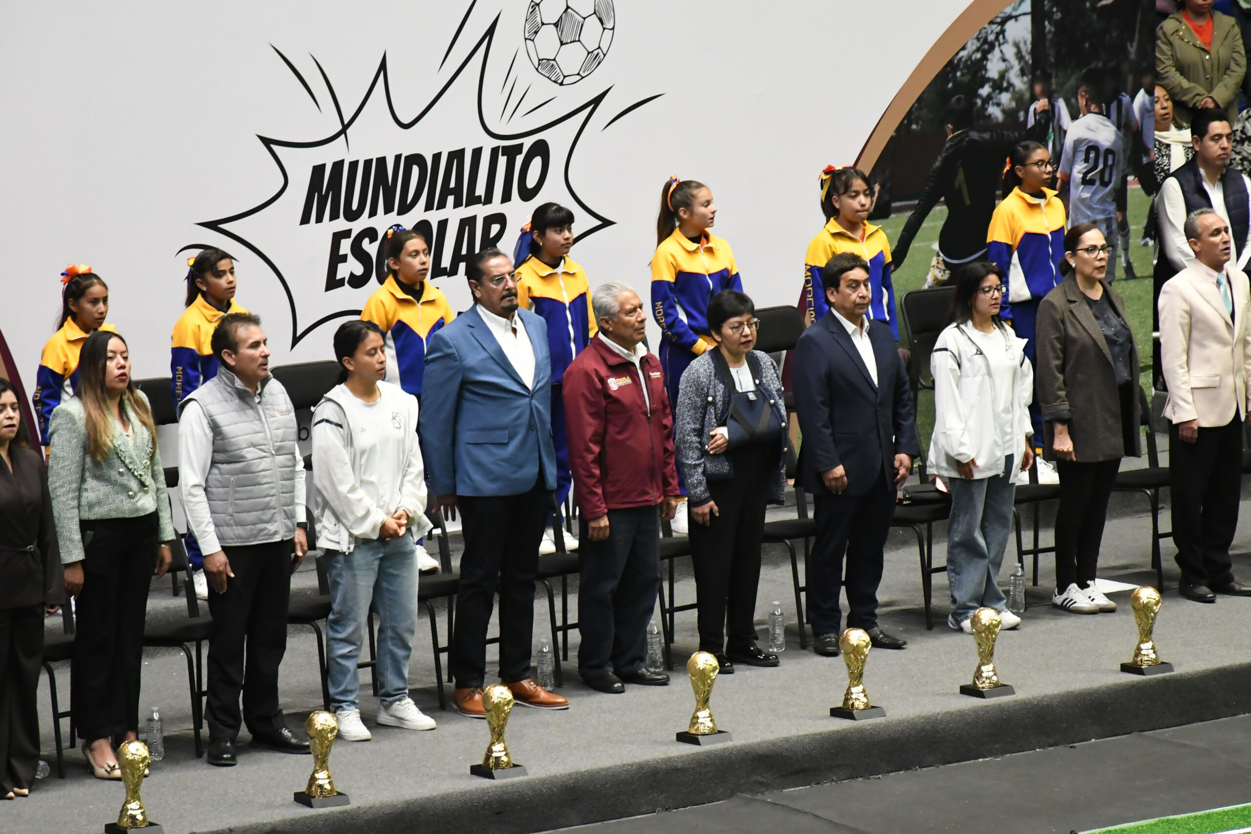 Inauguran en la BUAP el Mundialito Escolar 2026