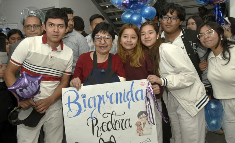 Destaca Rectora Lilia Cedillo crecimiento de la Facultad de Medicina Veterinaria y Zootecnia