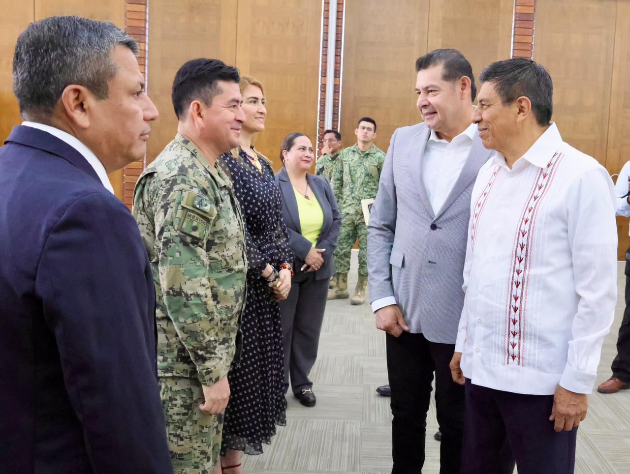 Oaxaca y Puebla trabajan en coordinación para garantizar la seguridad limítrofe con inteligencia compartida