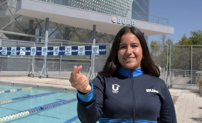 Estudiar y competir, un reto que me empodera como mujer: Sofía Galindo García, alumna BUAP