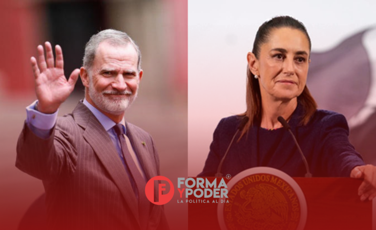 Sheinbaum reconoce declaraciones de Felipe VI sobre la conquista de México