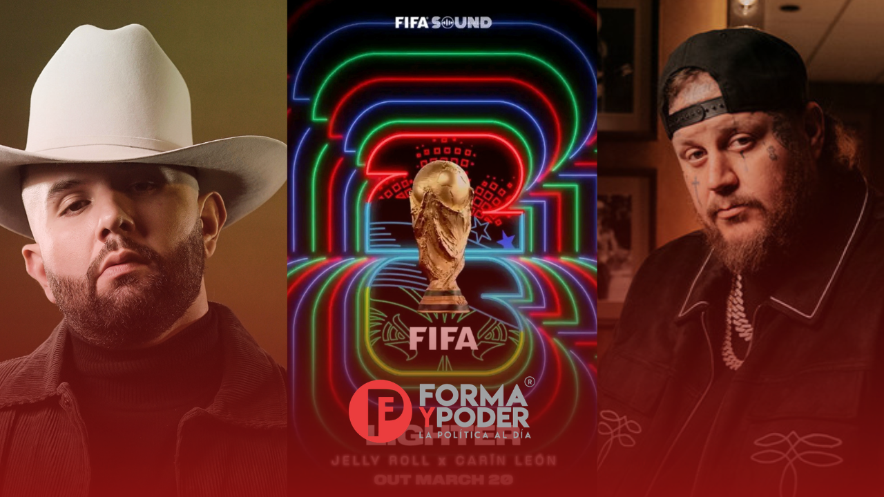 La FIFA presenta el álbum musical del Mundial 2026; Jelly Roll y Carín León lanzarán el primer sencillo