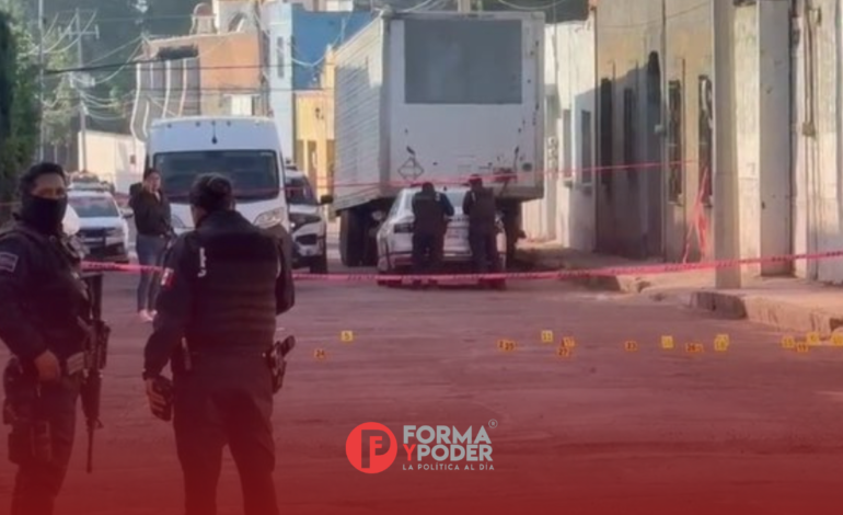 Ataque armado afuera de anexo en la colonia Santa María deja un muerto y un herido