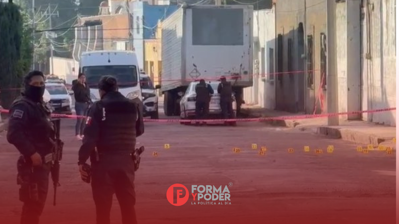 Ataque armado afuera de anexo en la colonia Santa María deja un muerto y un herido