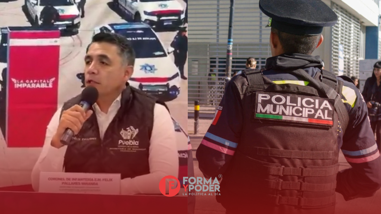 La FGE investiga a 20 policías de la ciudad de Puebla por presunto abuso de autoridad: Félix Pallares