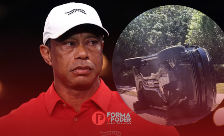 Tiger Woods es arrestado en Florida tras accidente automovilistico por sospecha de conducir bajo el influjo del alcohol