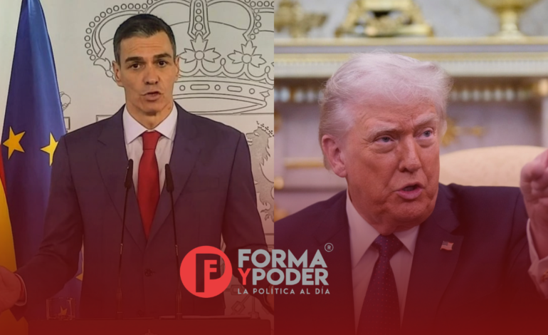 Pedro Sánchez responde a amenazas de Trump de cortar lazos comerciales con España