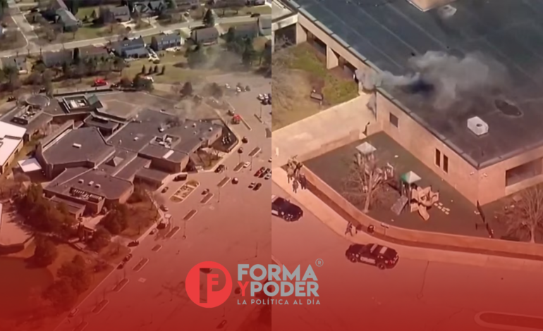 Hombre presuntamente armado es abatido tras estrellar su vehículo contra una sinagoga en Michigan