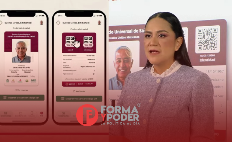 A partir del 2 de abril comienza el trámite de la credencial del Servicio Universal de Salud