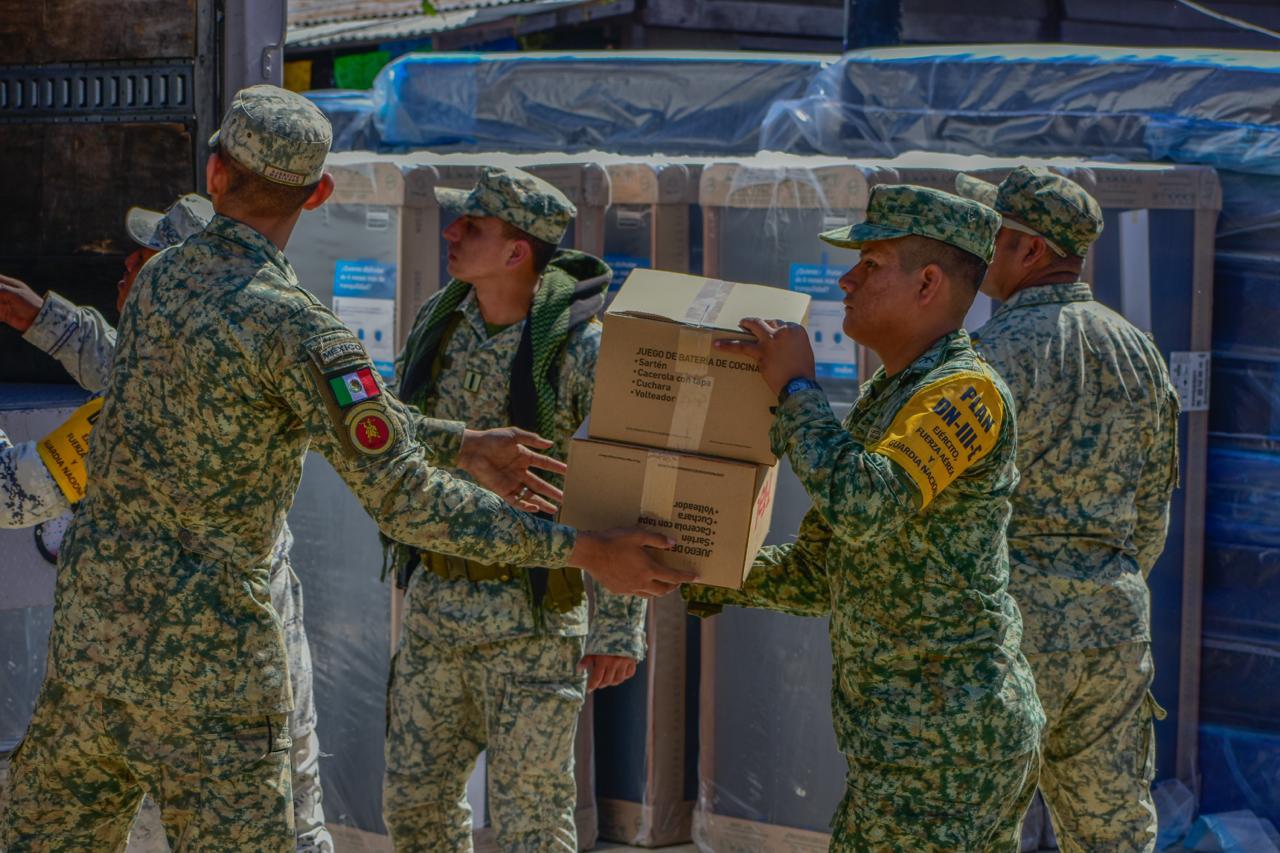 Gobierno de México entrega en Puebla más de 6 mil apoyos por Tormenta Jerry