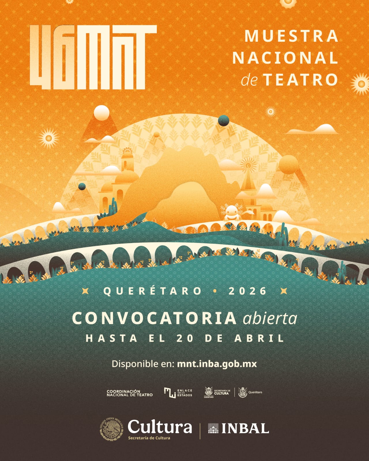 Abren convocatoria para la Muestra Nacional de Teatro 2026; invitan a compañías poblanas a participar